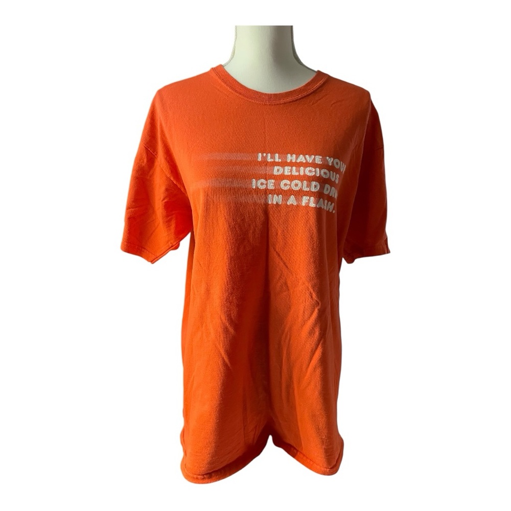 Vintage Dunkin Donuts Orange Graphic T-Shirt